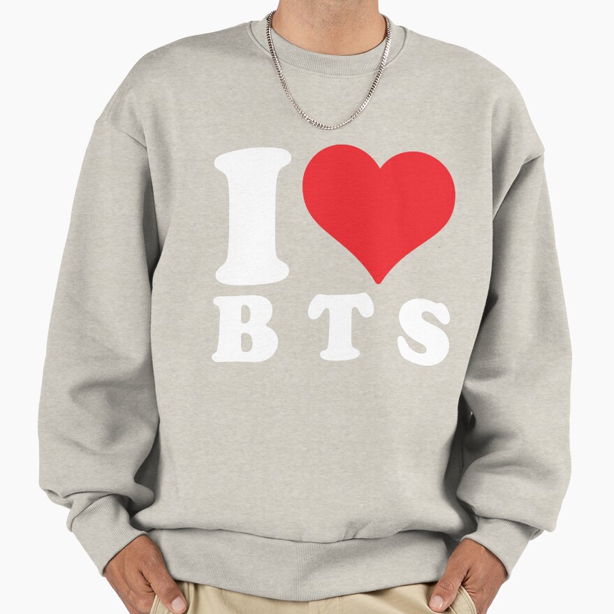I Love Bts Sweatshirt - Image 3