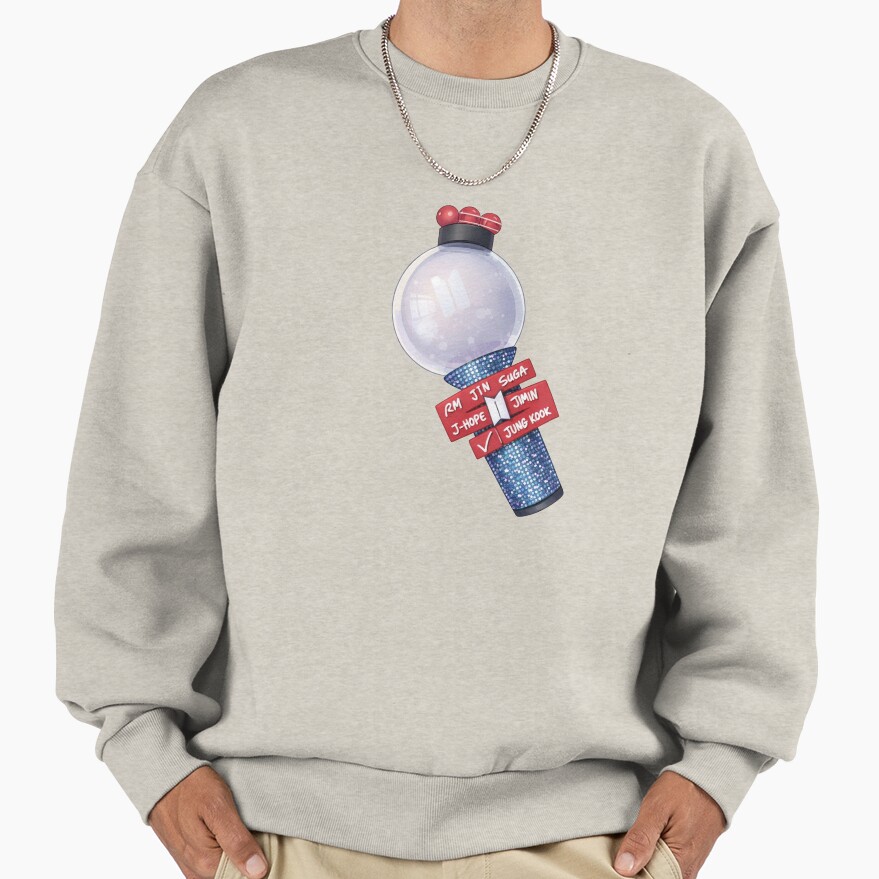 Bts Lightstick Kpop Art Sweatshirt - Image 3