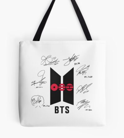 Bts Logo Arirang Logo Tote Bag
