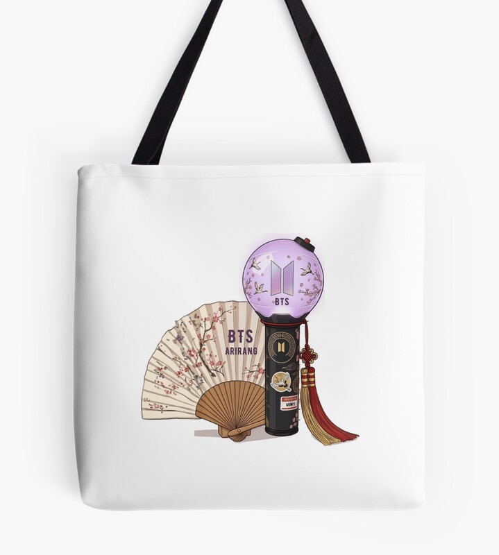 Bts Lightstick Arirang Tote Bag