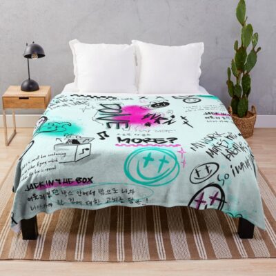 J Hope Jack In The Box Throw Blanket