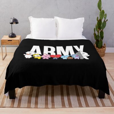 Bts Jimin Throw Blanket