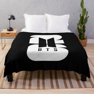 Bts World Cup 2026 Special Edition Ot7 Team Throw Blanket