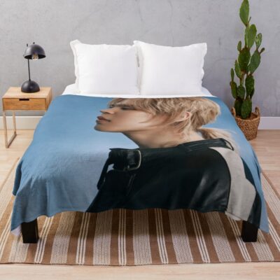 Jimin Bts Arirang New Hair Throw Blanket