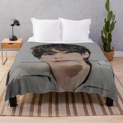 Kim Taehyung Throw Blanket