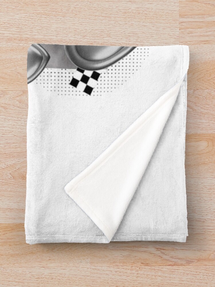 Bts Rm Kpop Boy Group Black And White Collage Design Throw Blanket - Image 2