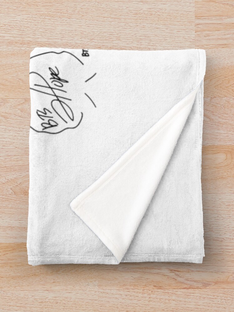 Bts Logo Arirang Logo Throw Blanket - Image 2
