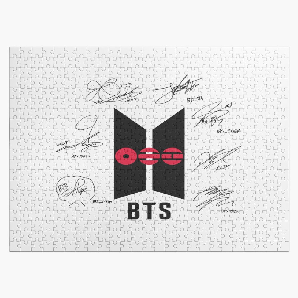 Bts Logo Arirang Logo Puzzle