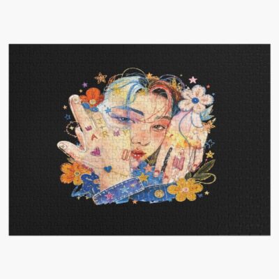 Bts Jungkook Hand Tattoo Art Puzzle