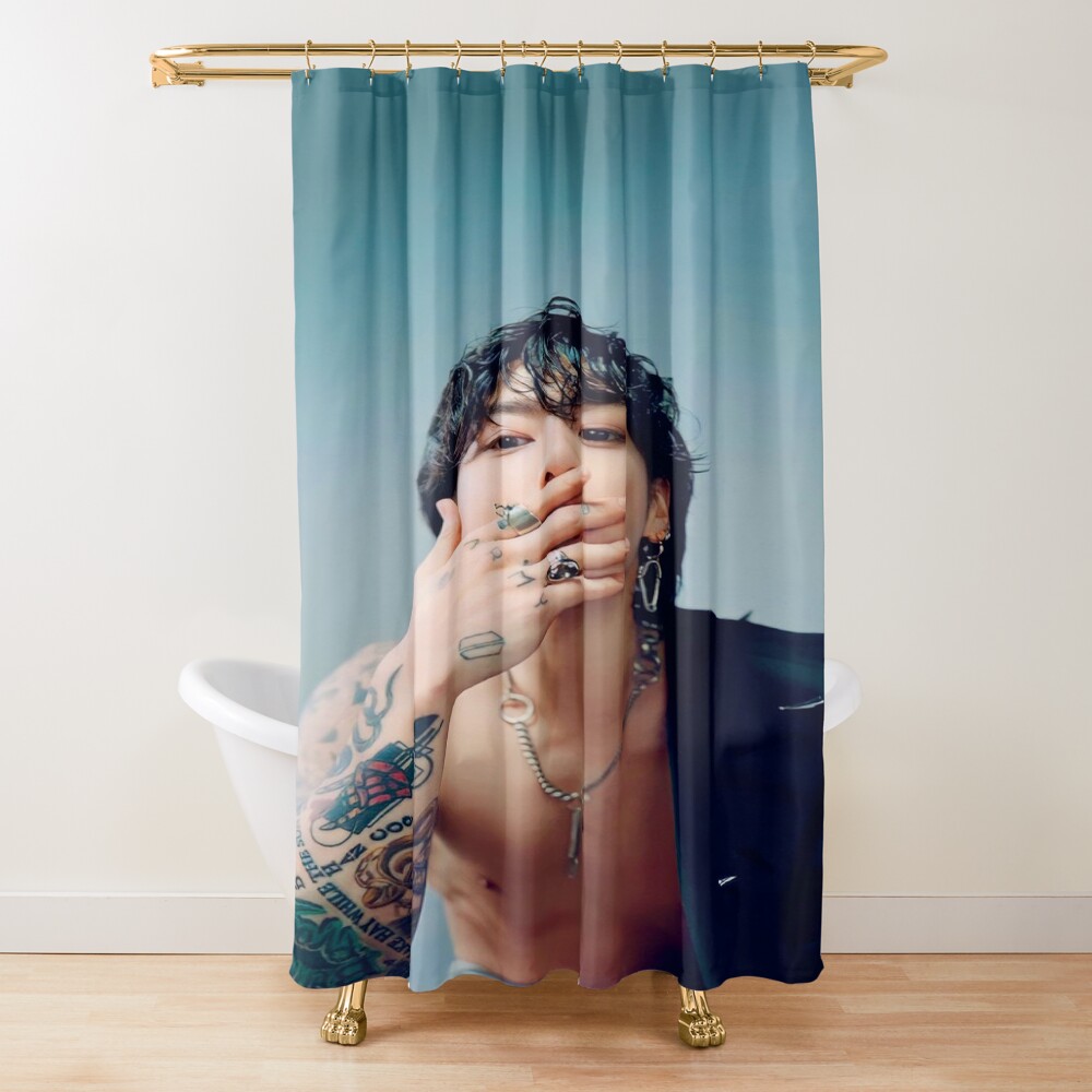 Jungkook Seven Shower Curtain