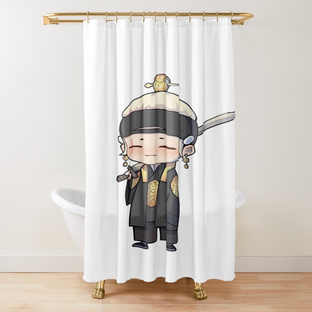 Daechwita Agust D 2 Chibi Art Shower Curtain