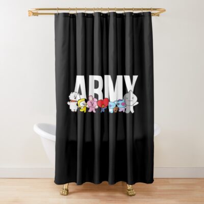 Bts Jimin Shower Curtain