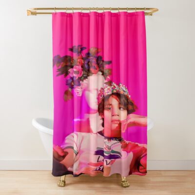 Park Jimin Chaos Shower Curtain