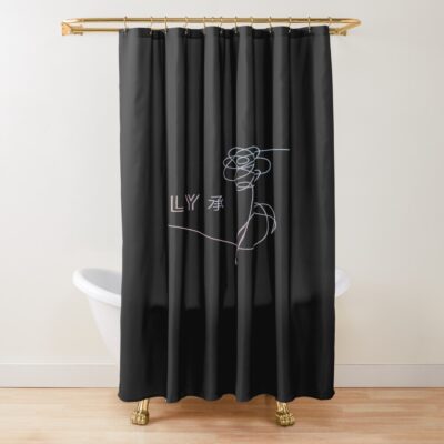 Bts Love Yourself Shower Curtain