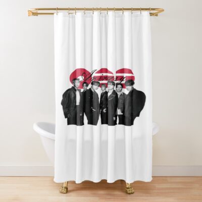 Bts Arirang Group Photo Shower Curtain
