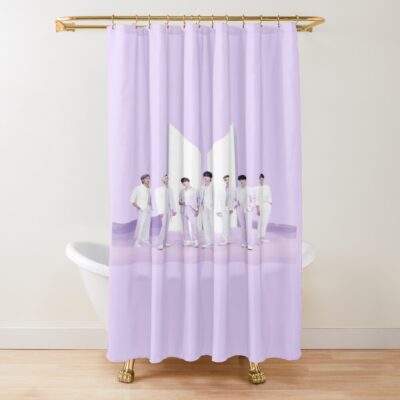 Bts The Best All Members Shower Curtain