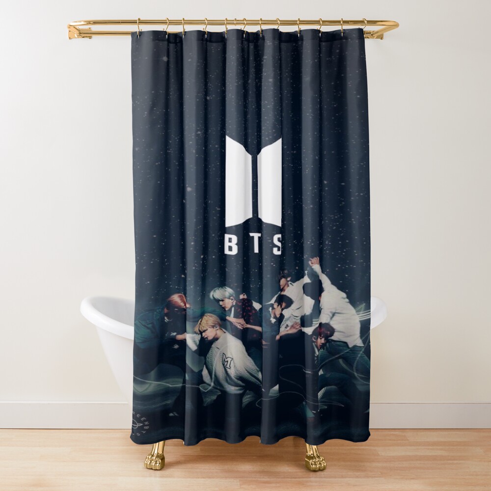 Bts Members Shower Curtain