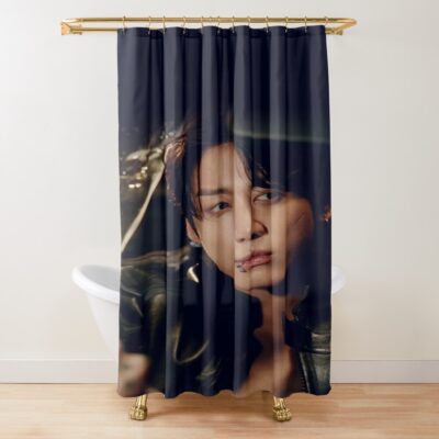 Jungkook Driving Vogue 3d Shower Curtain