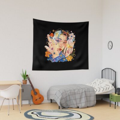 Bts Jungkook Hand Tattoo Art Tapestry