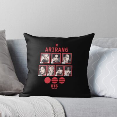 Bts Arirang 2026 World Tour Throw Pillow