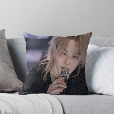 Jimin Bts Arirang Bts Comeback Concert 2026 Army Jimin Bias Jimin New Hair Throw Pillow