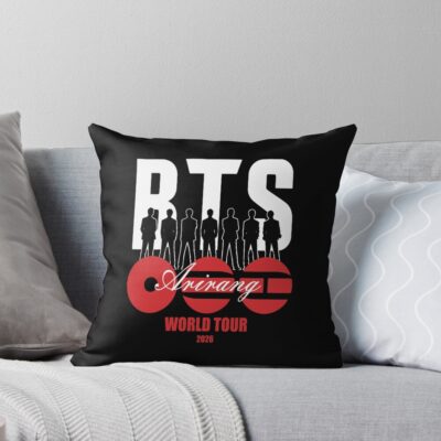 Bts World Tour 2026 Throw Pillow